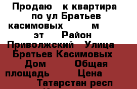 Продаю 1-к квартира, по ул.Братьев касимовых 54 (48 м², 2/10 эт ) › Район ­ Приволжский › Улица ­  Братьев Касимовых › Дом ­ 54 › Общая площадь ­ 48 › Цена ­ 3 400 000 - Татарстан респ., Казань г. Недвижимость » Квартиры продажа   . Татарстан респ.,Казань г.